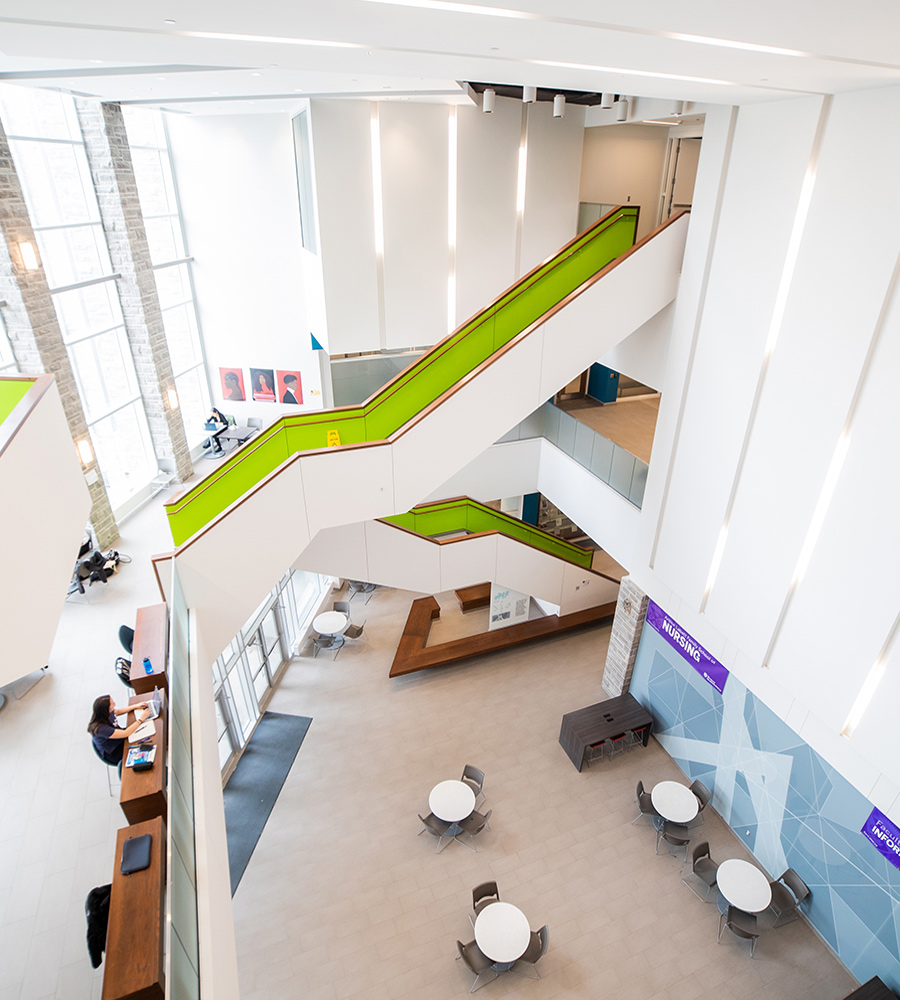 Atrium of FIMS & Nursing Building